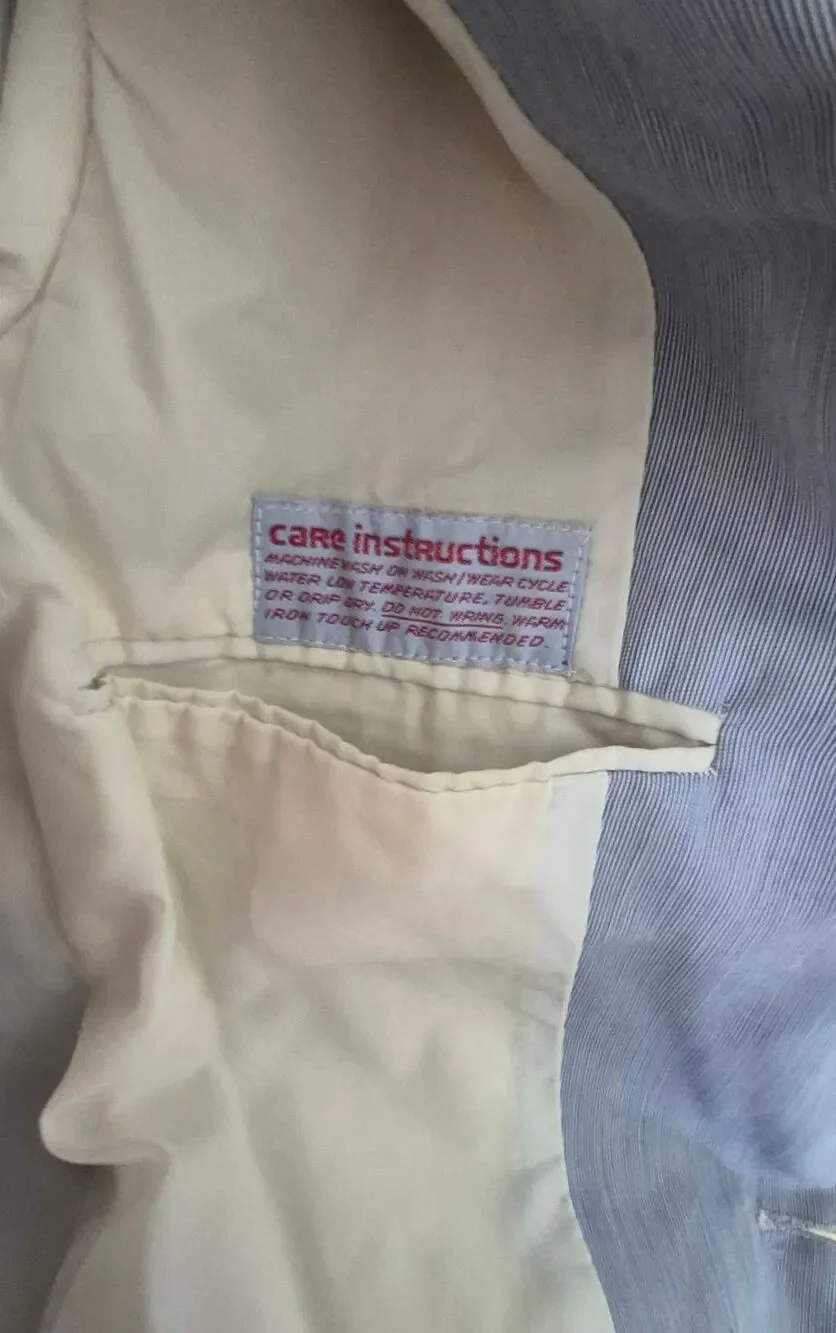 Haspel vintage seer sucker suit